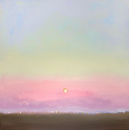 Анна Ганина (Картина, живопись - 
                  50 x 50 см) Calmness