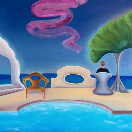 Елена Курочко (Картина, живопись - 
                  60 x 60 см) Это все уже было