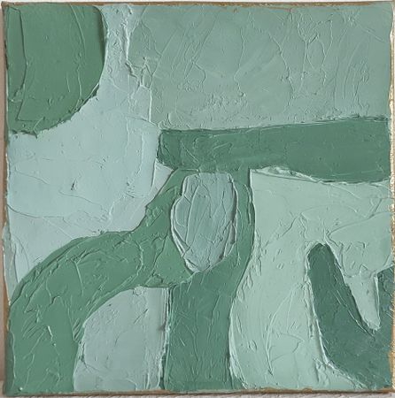 Янина Мутуль (Картина, живопись - 
                  20 x 20 см) Свобода