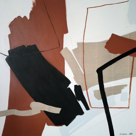Татьяна Кирикова (Картина, живопись - 
                  100 x 100 см) Red Clay №2