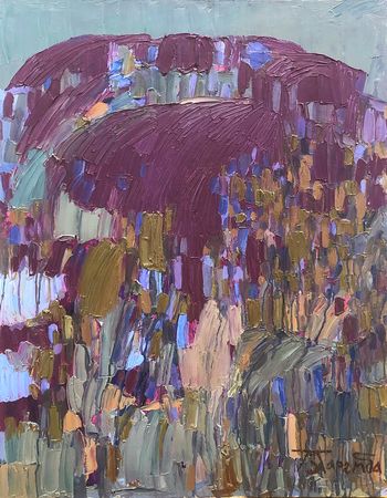 Полина Заремба (Картина, живопись - 
                  65 x 85 см) Пока цветет иван-чай