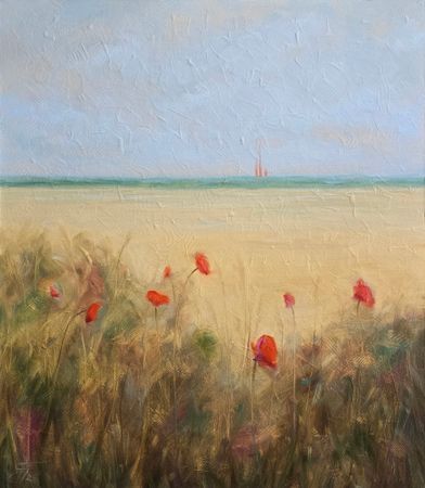 Александр Буданов (Картина, живопись - 
                  70 x 80 см) Царапает небо