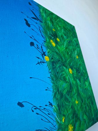 Ева Аракчеева (Картина, живопись - 
                  40 x 40 см) Тени