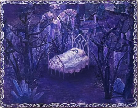 Алиса Деточкина (Картина, живопись - 
                  50 x 40 см) Симуляция