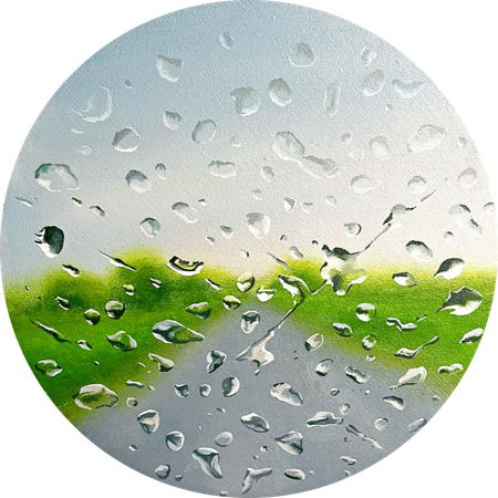 Александра Курьянова (Картина, живопись - 
                  30 x 30 см) Изнутри. Дорога