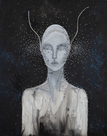 Елизавета Журавлева (Картина, живопись - 
                  40 x 50 см) Поток