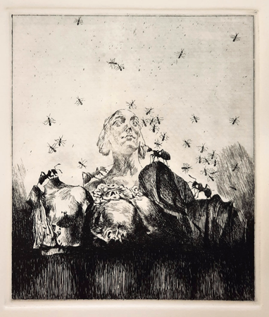 Александр Коряшкин (Графика печатная - 
                  9 x 11 см) Сахарная голова