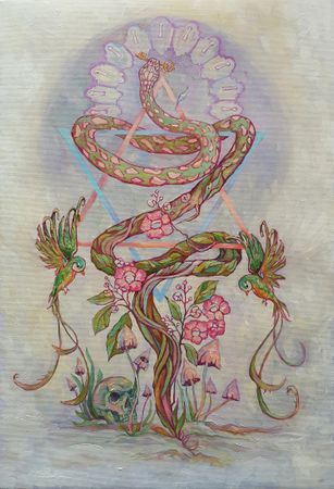 Александр Буданов (Картина, живопись - 
                  40 x 60 см) Ключ