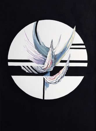 Рена Аверина (Авторская графика - 
                  27.5 x 36.5 см) Алоэ