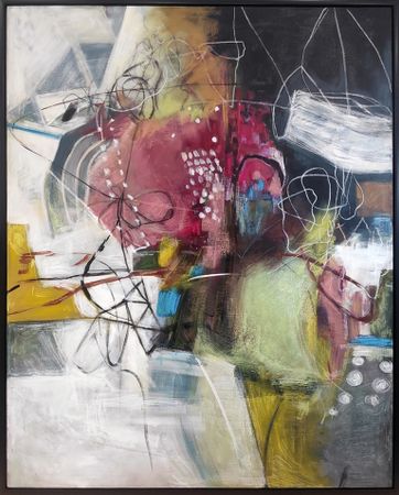 Оксана Сотникова (Картина, живопись - 
                  104 x 134 см) Ночная фантазия