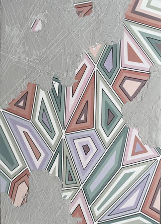 Марина Астахова (Картина, живопись - 
                  50 x 70 см) LABYRINTH BETON II