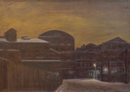 Михаил Филимоненок (Картина, живопись - 
                  50 x 45 см) В. покой