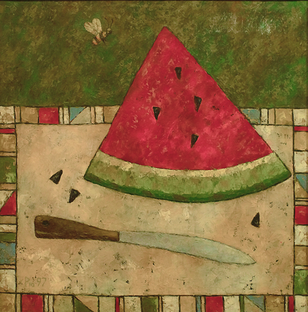 Юрий Резник (Картина, живопись - 
                  60 x 60 см) Лето
