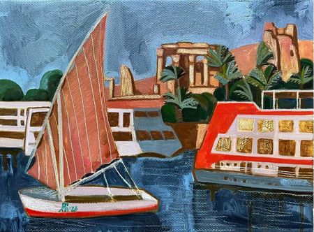 Мила Гаврилова (Картина, живопись - 
                  40 x 30 см) Ком-Омбо