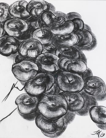 Марианна Чайка (Картина, живопись - 
                  70 x 90 см) Персики. Часть I