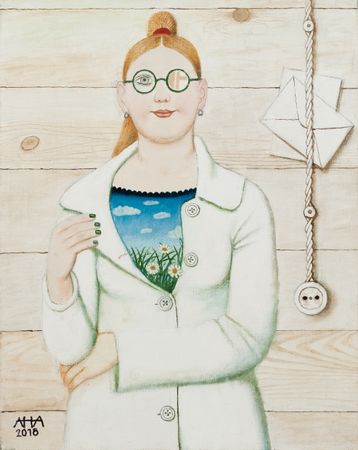 Андрей Аверьянов (Картина, живопись - 
                  40 x 50 см) Воспоминание