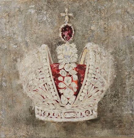 Людмила Пономарева (Картина, живопись - 
                  50 x 50 см) Корона Российской Империи