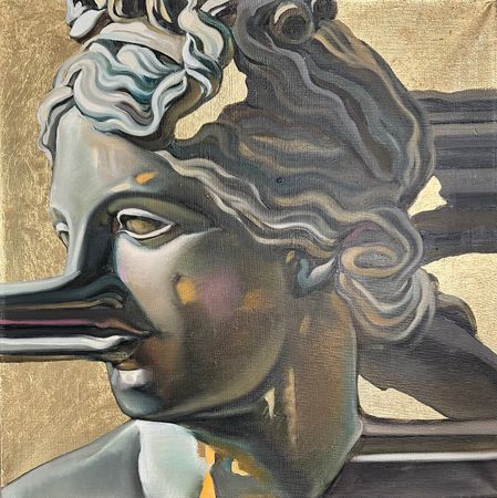Наталья Гудович (Картина, живопись - 
                  40 x 40 см) Iaso
