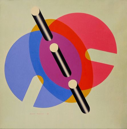 Рауф Туктар (Картина, живопись - 
                  60 x 60 см) Мужчины и женщины. 5