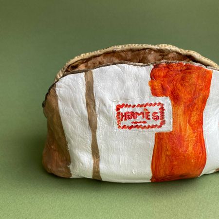 Катя Афонина (Скульптура - 
                  17 x 9 см) Cosmetic pouch № 6