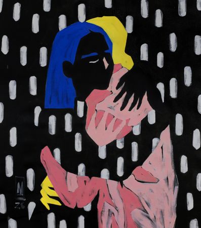 Анастасия Даниленко (Картина, живопись - 
                  70 x 80 см) Светлячки