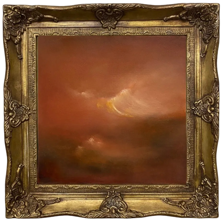 Елена Троянская (Картина, живопись - 
                  42 x 42 см) Epicenter of passion