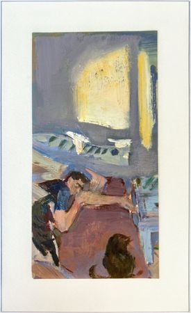 Алина Буглеева (Авторская графика - 
                  14 x 23 см) Утреннее