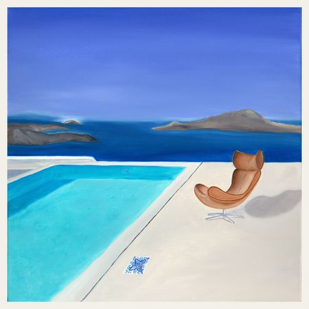 Елена Курочко (Графика цифровая (принты) - 
                  42 x 42 см) Жикле "Imola"