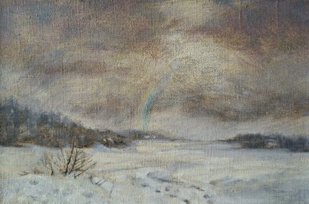 Ева Аракчеева (Картина, живопись - 
                  30 x 20 см) Тихая радуга