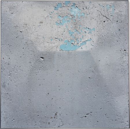 Игорь Поносов (Фотография - 
                  43 x 43 см) Из серии "Картография забора"