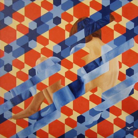 Елена Сорока (Картина, живопись - 
                  70 x 70 см) Идеальность