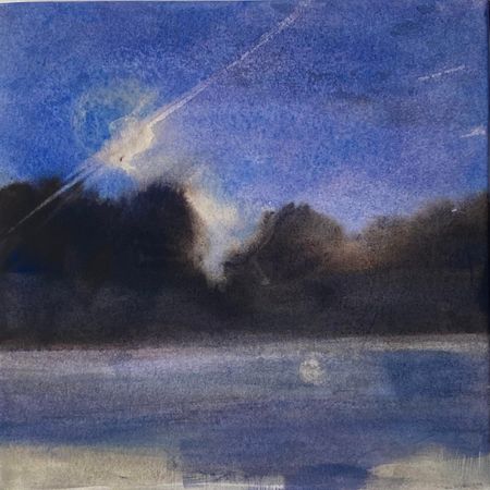 Анна Богинская (Картина, живопись - 
                  20 x 20 см) Свой путь 1