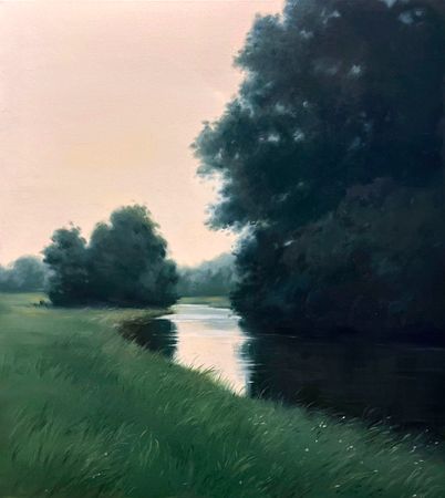 Ангелина Иванова (Картина, живопись - 
                  70 x 80 см) Вдалеке от шума