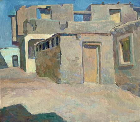 Елизавета Тульчинская (Авторская графика - 
                  36 x 30 см) Египетские хижины