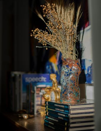 SIRIN CERAMIC (Скульптура - 
                  10 x 22 см) DROPS OF KANDINSKY I