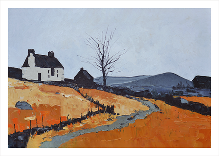 Анастасия Бабынина (Графика печатная - 
                  70 x 50 см) Рожь