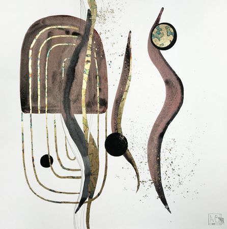 Мари Агаркова (Авторская графика - 
                  50 x 50 см) Concurrere