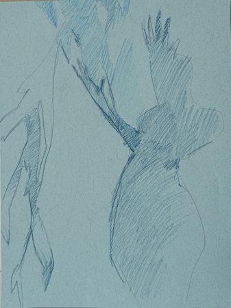 Анастасия Малиновская (Авторская графика - 
                  30 x 40 см) Весна