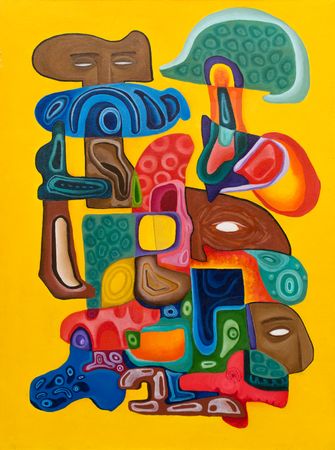 Леша Мелки (Картина, живопись - 
                  52 x 74 см) COLLECTIVE IMAGE
