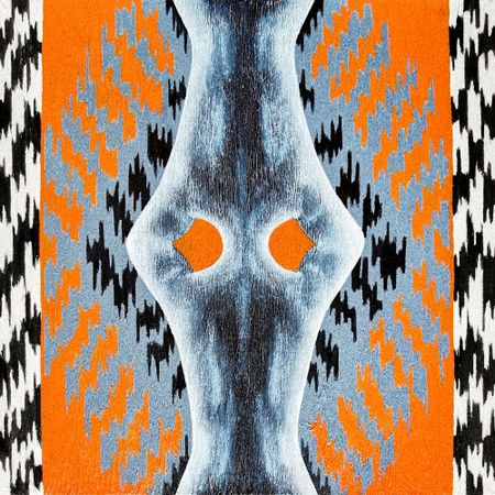 Елена Сорока (Картина, живопись - 
                  30 x 30 см) Art of Bug (mini 7) (картина+NFT)
