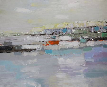 Андрей Шенгелия (Картина, живопись - 
                  90 x 75 см) Зимнее море
