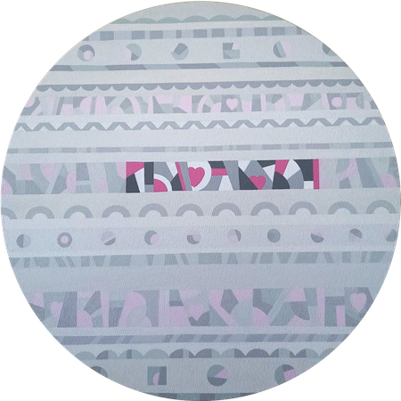 Валентина Ферманчук (Картина, живопись - 
                  35 x 35 см) Проявление