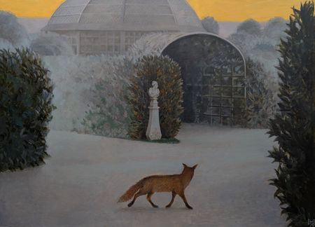 Анастасия Мотина (Картина, живопись - 
                  110 x 80 см) Холодно