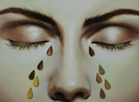 Катерина Бородавченко (Картина, живопись - 
                  23 x 30 см) Слёзы Эвридики