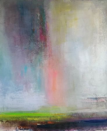 Виктория Шворень (Картина, живопись - 
                  100 x 120 см) Кислотный дождь