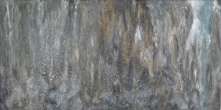 Виктория Марченко (Картина, живопись - 
                  160 x 80 см) Из серии "Метеоритная ткань"