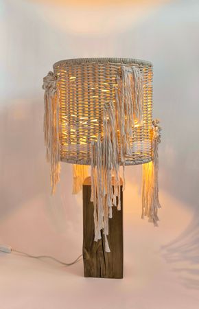 Валерия Корельская (Объект - 
                  31 x 66 см) Настольная лампа "Ундина"