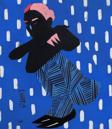 Анастасия Даниленко (Картина, живопись - 
                  70 x 80 см) Quiet melancholy / Тихая меланхолия