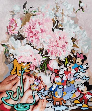 Ирина БАСТ (Картина, живопись - 
                  40 x 50 см) Время для игр