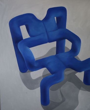 Александра Мато (Картина, живопись - 
                  90 x 110 см) Ekstrem chair